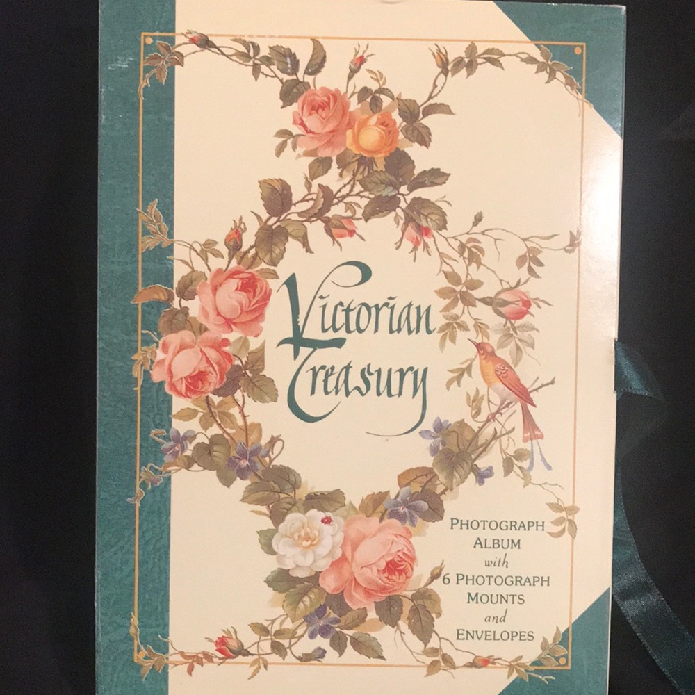 Victorian Photo Album with envelopes